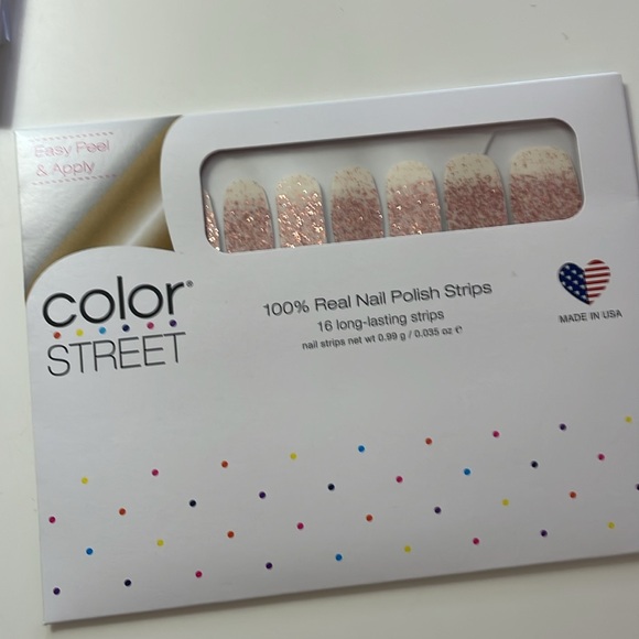 NIB - Color Street “Everyday Perfect” 4-pack of Classic Nail Strips - Picture 6 of 10